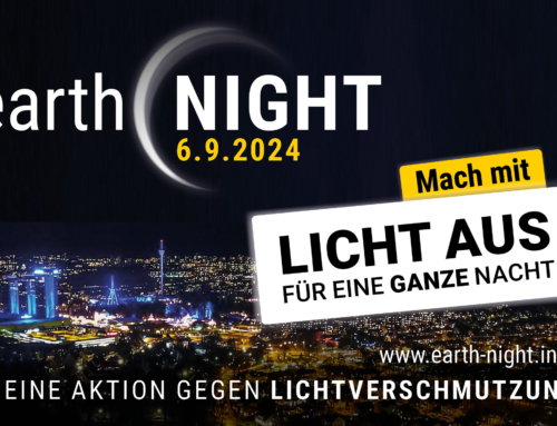 Jede Handlung zählt! Heute weltweite EARTH NIGHT, 6. 9.24, 22:00 Uhr!